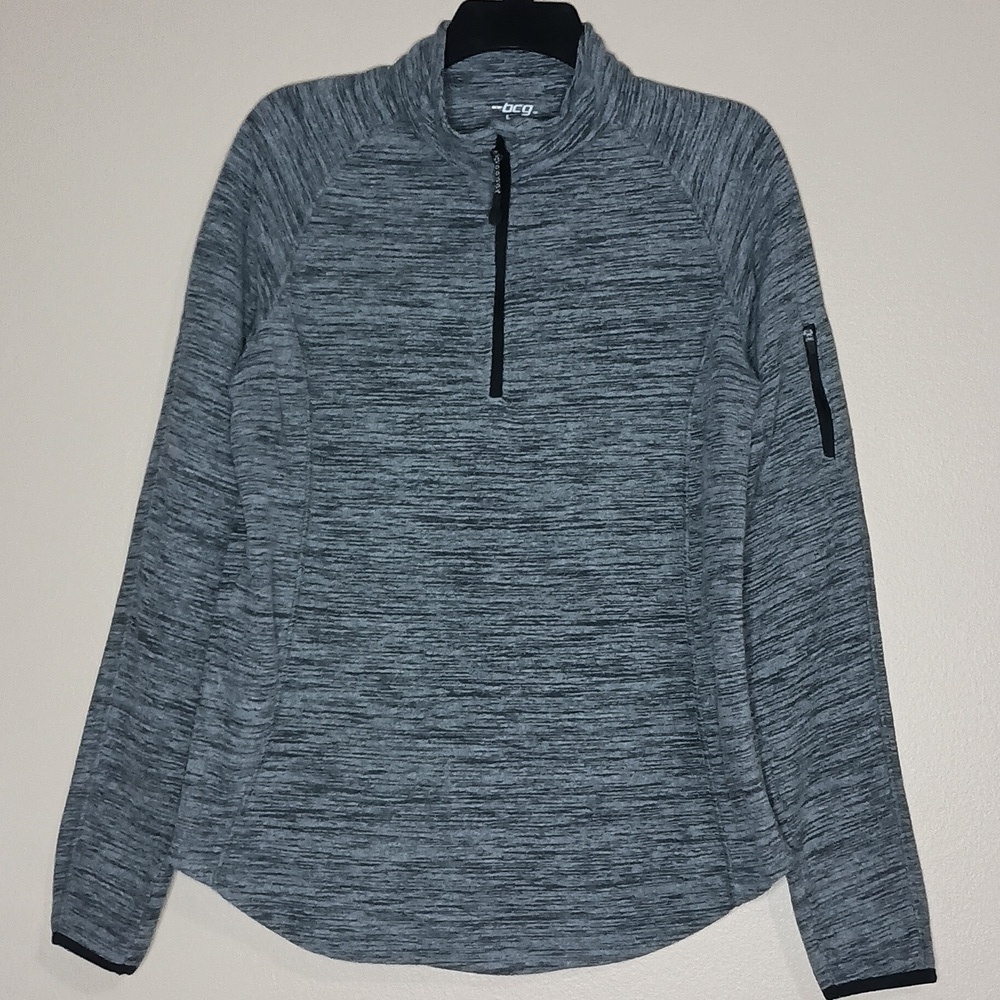 bcg 1/4 Zip Lightweight Fleece Pullover